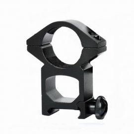 Подствольное крепление фонаря d25мм на планку Weaver/Picatinny (21мм), высота 55мм